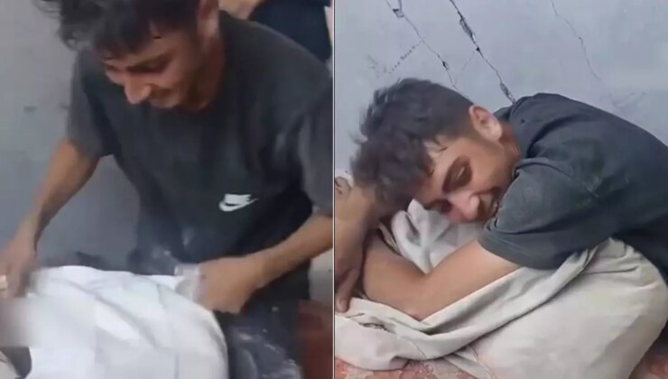 Gazzeli gencin un sevinci kameralara yansıdı