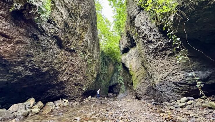 Yomra’da Kazan Gölü Kanyonu’nun Turizme Kazandırılması İçin Çalışmalar Başlatıldı