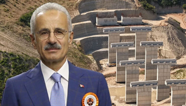 Bakan Uraloğlu müjdeyi verdi! 2,5 saatlik yol 36 dakikaya düşüyor