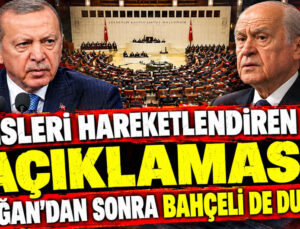 Kulisleri hareketlendiren seçim açıklaması! Erdoğan’dan sonra Bahçeli de duyurdu!