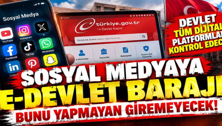 Sosyal medyaya e-devlet barajı! Bunu yapmayan giremeyecek