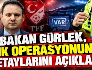 Bakan Gürlek, MHK operasyonunun detaylarını açıkladı!