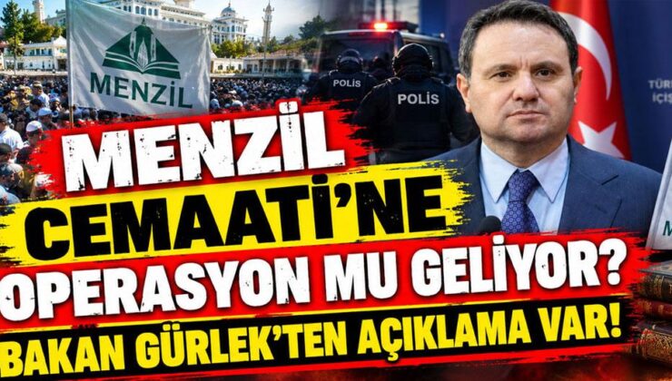 Menzil Cemaati’ne operasyon mu geliyor? Bakan Gürlek’ten açıklama var