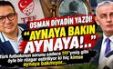 OSMAN DİYADİN YAZDI! ”AYNAYA BAKIN AYNAYA!..”
