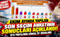 Ekim ayında yapılan son seçim anketinin sonuçları açıklandı; işte partilerin güncel oy oranları