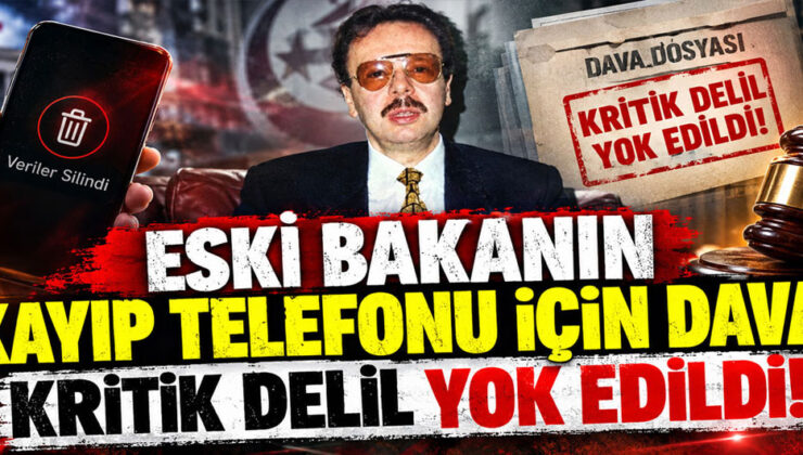 Eski Bakan Denizolgun’un kayıp telefonu için dava: Delil niteliğindeki cep telefonu yok edildi
