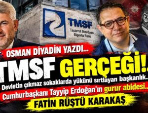 OSMAN DİYADİN YAZDI… ”TMSF GERÇEĞİ!…”