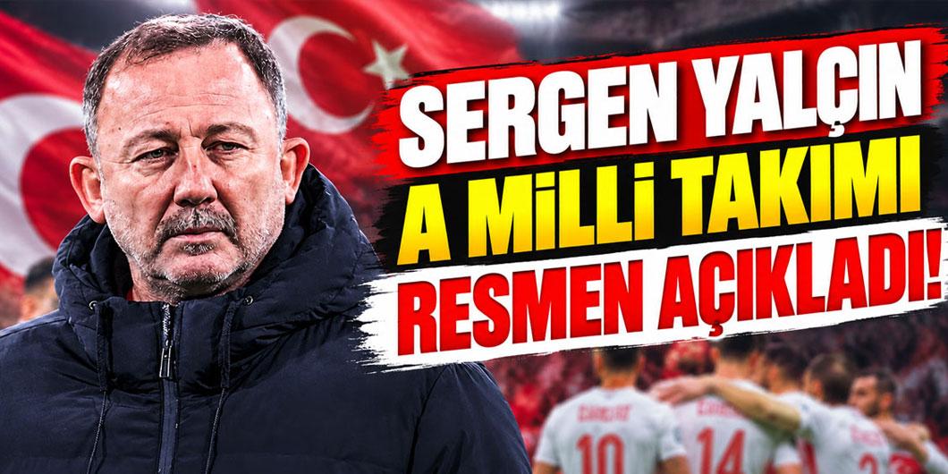 Sergen Yalçın A Milli Takım’ın Başına Geçti! 4 Yıllık Anlaşmayı Açıkladı